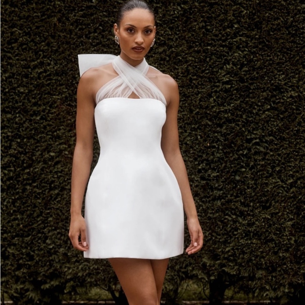 NWT Meshki Maryam Tulle Mini Dress Size Small